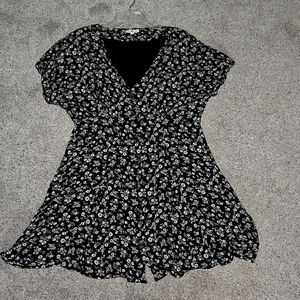 BP  button down  floral dress